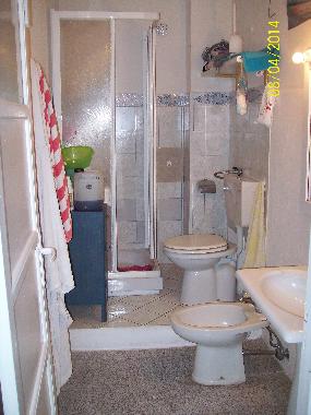 bathroom with shower and WC