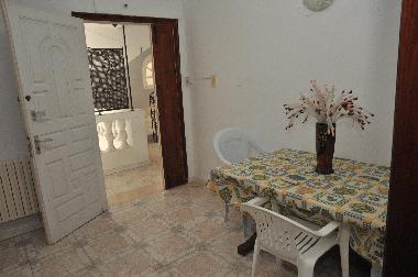 entrance to the apartment