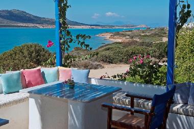 outdoor seating area