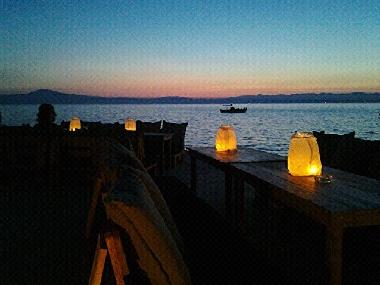 Romantic nights at Bains Mixtes! Highly recommended!