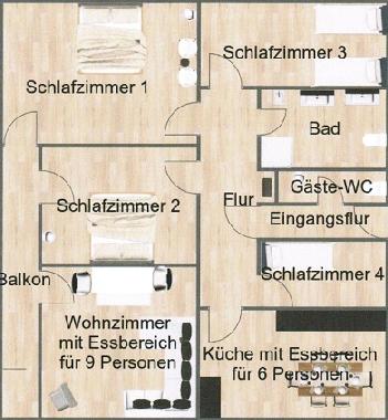Holiday Apartment in Limburg (Westerwald-Lahn-Taunus) or holiday homes and vacation rentals
