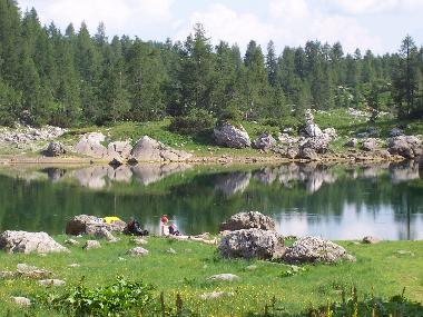 Valley 7 lakes in Triglav national Park