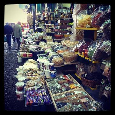 Spice and Herb bazaar under apartment