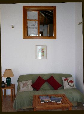 Living Room and main bedroom window  - Skopelos Country Villa - Sendoukia