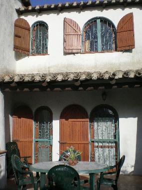 Loggiato retrostante