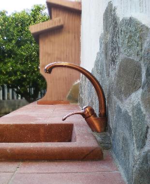 Zona barbecue - particolare