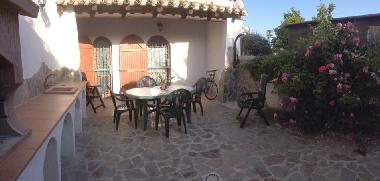 Loggiato retrostante