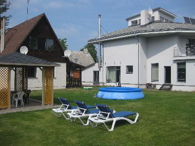 Holiday House "Ragaciems Juras 10" View from backyard