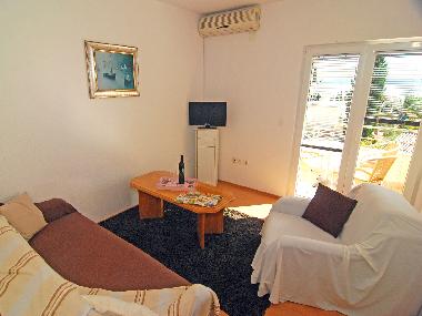 Living room (sofa-bed), Two bedroom apartment KAIROS, Trogir