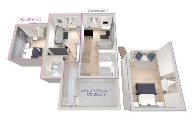 Holiday Apartment in Brela (Splitsko-Dalmatinska) or holiday homes and vacation rentals