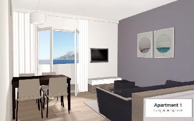 Holiday Apartment in Brela (Splitsko-Dalmatinska) or holiday homes and vacation rentals