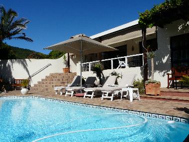 Big pool  with heating 