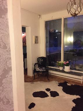 Connection between dining and livingroom and exit to the terrace