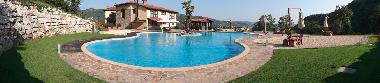 240m2 pool with different depths 30cm to 270cm