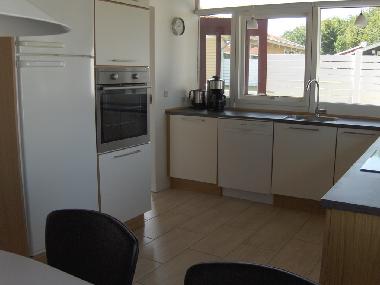 The kitchen is equipped with all modern kitchen tools