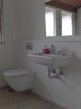 Bathroom with comfortable and nice floor heating
