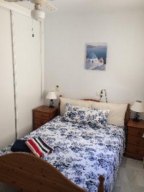 Master bedroom with double bed