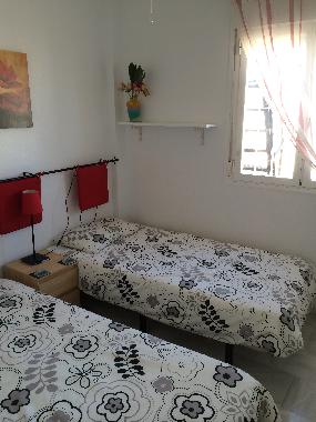 Second Bedroom with two single beds
