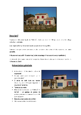 Villa in uzes (Gard) or holiday homes and vacation rentals