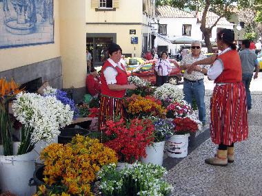 flower market Funchal
