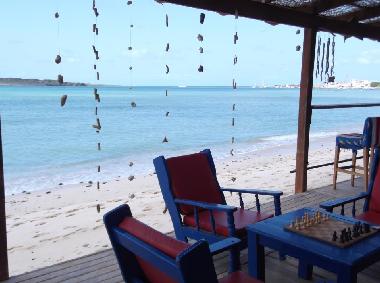 beach bar on estoril beach