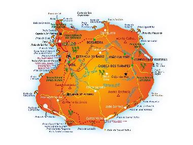 map of boa vista island