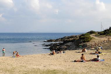 Little beach at 300mt