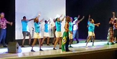 an evening dance performance at the Dunas theatre