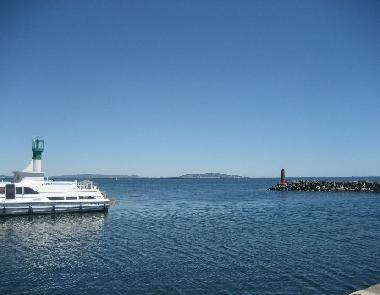 A variety of  watersports available on the lagoon