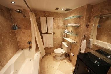 Bathroom with Jacuzzi HotTub & Shower