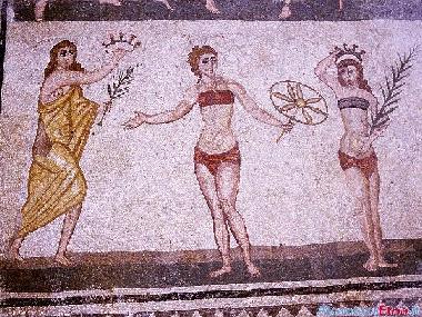 Roman Mosaics Piazza Armerina 120 Km