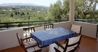 Veranda of big villa for 2/4 persons