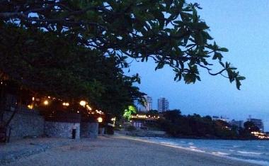 Beach at night