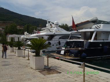 Harbour in Budva Old Town
