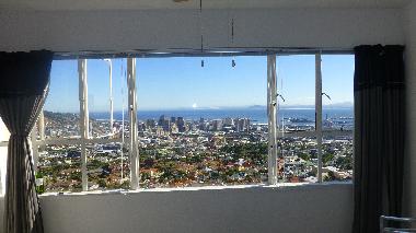 view from the living room
