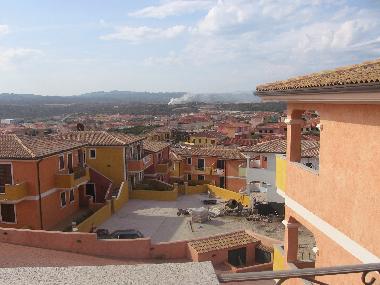 The view from terrace. the picture is old, now the aren't more contructions on going. 