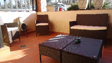 Outdoor seating area