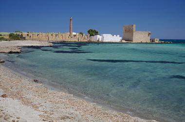 tourist photo- Beach of Vendicari (vendicari reserve)