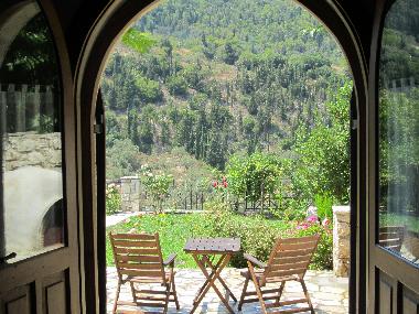 Garden view from the ground floor