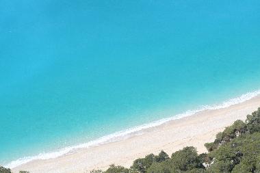 Egremni beach, 5,5 km from the villa