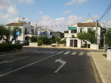 Entrance to the residence