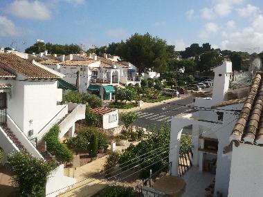 View from the roof terrace 