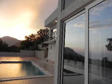 Pool Summer Sunset