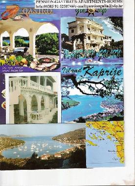 Holiday Apartment in island Kaprije (Sibensko-Kninska) or holiday homes and vacation rentals