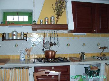 Kitchen with 5 cookers
