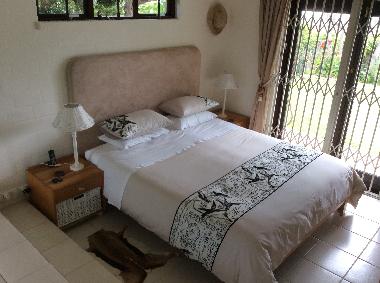 One of the double bedrooms with ensuite bathroom