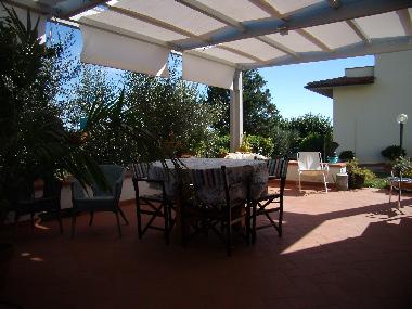 the patio