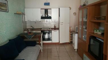 Soggiorno con cucina