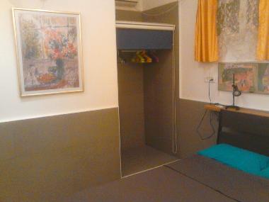 A build in clothes cupboard!