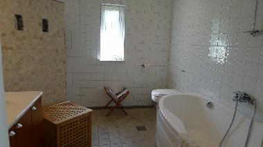 Bathrrom with shower and bathtub